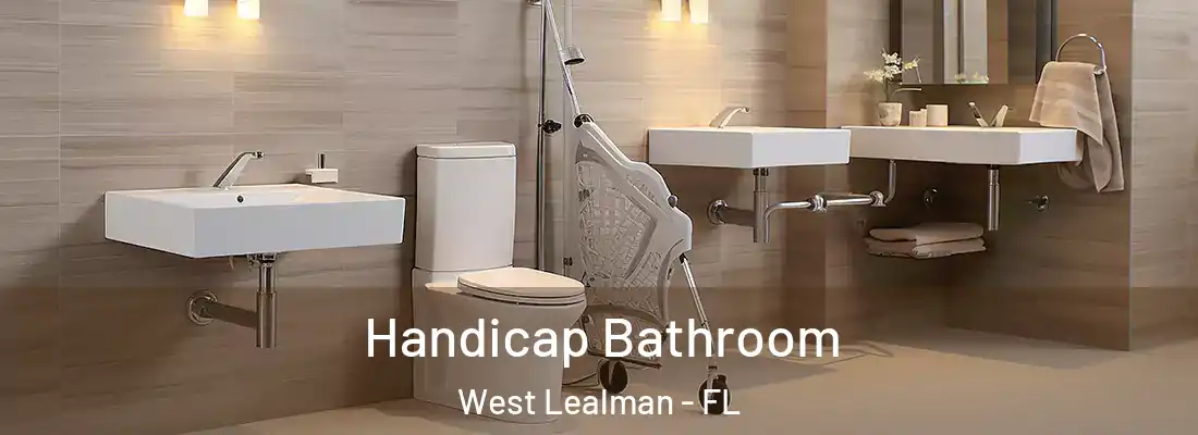 Handicap Bathroom West Lealman - FL