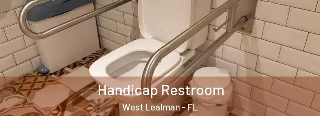 Handicap Restroom West Lealman - FL