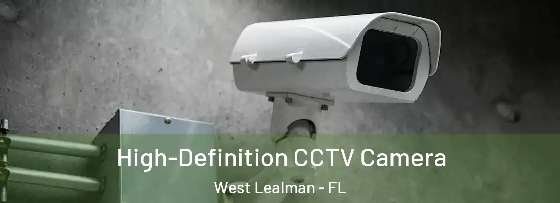 High-Definition CCTV Camera West Lealman - FL