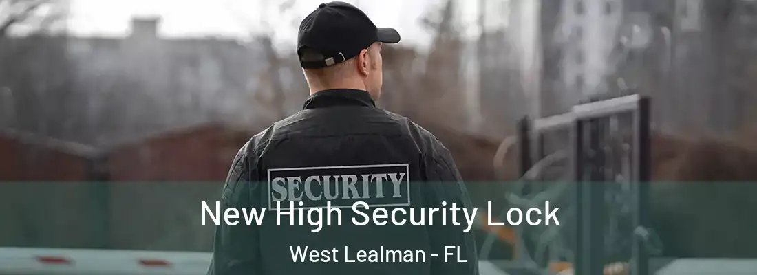 New High Security Lock West Lealman - FL