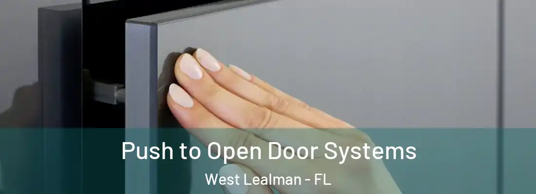  Push to Open Door Systems West Lealman - FL